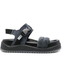 Premiata - Chunky Suede Sandals - Lyst