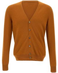 Gran Sasso - Cárdigan con cuello en V - Lyst