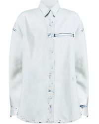 Proenza Schouler - Kruger ブリーチ デニムシャツ - Lyst