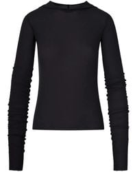 Rick Owens - Ribbed-Knit Hoodie - Lyst