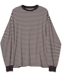 Kaptain Sunshine - Striped Long-Sleeve T-Shirt - Lyst