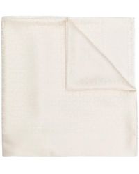 Ferragamo - Gancini Silk And Wool Stole - Lyst
