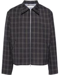 Our Legacy - Mini Checked Shirt Jacket - Lyst