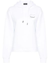 DSquared² - Cool Fit Cotton Hoodie - Lyst