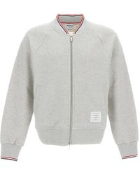 Thom Browne - Zip-Up Bomber Jacket - Lyst