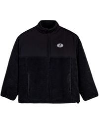 SPORT b. by agnès b. - Logo-Patch Fleece Jacket - Lyst