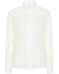 Eleventy - Camicia Semi Trasparente - Lyst