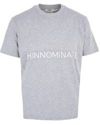 hinnominate - Logo-Detail T-Shirt - Lyst