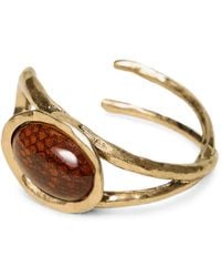 Twinset - Bracelet À Cabochon Et Imprimé Animalier - Lyst