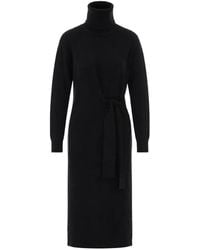 Liu Jo - Knitted Tie-Waist Dress - Lyst
