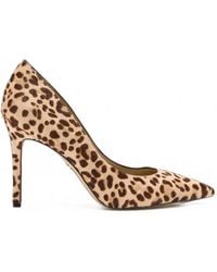 Sam Edelman - Hazel Pumps Met Luipaard-Print En Kalfshaar - Lyst