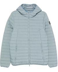 Piquadro - Quilted Hooded Jacket - Lyst