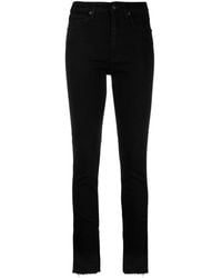 3x1 - High-waist Raw-hem Skinny Jeans - Lyst
