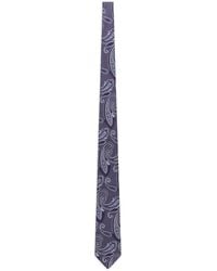 Etro - Printed Silk Tie - Lyst