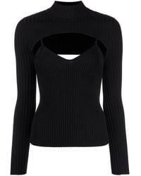 Jonathan Simkhai - Top a coste con cut-out - Lyst