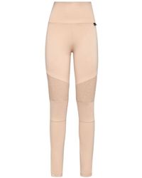 Philipp Plein - Ribbed-Panel Leggings - Lyst