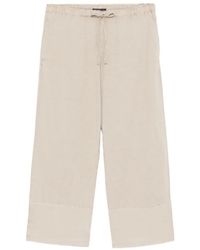 James Perse - Wide-Cuff Drawstring Trousers - Lyst