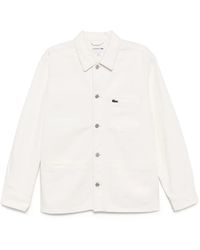 Lacoste - Denim Shirt Jacket - Lyst