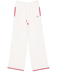 CASABLANCA - Contrast-Trim Waffle-Knit Trousers - Lyst