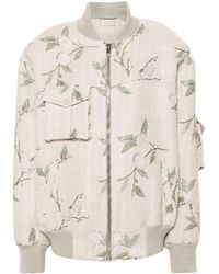The Mannei - Le Mans Embroidered Bomber Jacket - Lyst