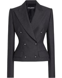 Dolce & Gabbana - Double Breasted Blazer For - Lyst