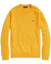 Polo Ralph Lauren - Embroidered-Logo Crew-Neck Sweater - Lyst