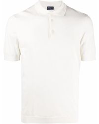 Drumohr - Short-Sleeve Polo Shirt - Lyst