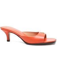 Patrizia Pepe - Square-Toe Sandals - Lyst