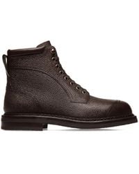 Bally - レースアップ レザーブーツ - Lyst