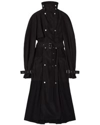Lanvin - Abrigo Con Cinturón - Lyst