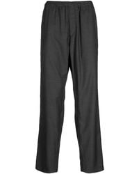 Undercover - Wollen Straight Broek Met Elastische Taille - Lyst
