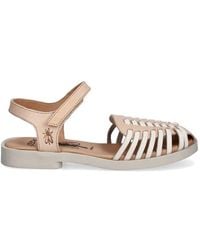 Fly London - Woven Touch-Strap Sandals - Lyst