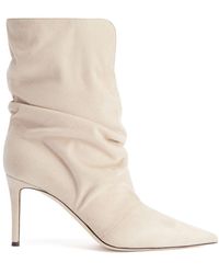 Giuseppe Zanotti - Yunah Suede 85mm Ankle Boots - Lyst