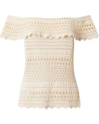Isabel Marant - Zaelle Crochet Off-Shoulder Top - Lyst
