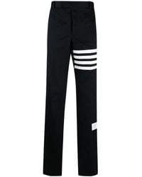 Thom Browne - Chino Met 4 Strepen - Lyst