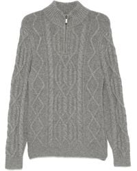 Eric Bompard - Pullover mit Zopfmuster - Lyst