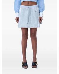Vivienne Westwood - Side-Stripes Mini Skirt - Lyst