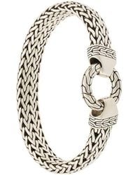 John Hardy Classic Chain Ring Clasp Bracelet - Metallic