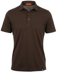 Drumohr - Button-Fastening Side-Slit Polo Shirt - Lyst