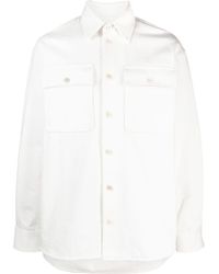 Jil Sander - Long-sleeve Cotton Shirt - Lyst