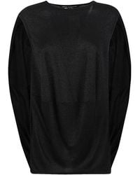 Junya Watanabe - Top Con Acabado Metalizado - Lyst