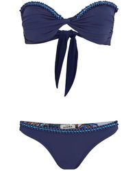 Amir Slama - Bead-Embellished Bikini Set - Lyst