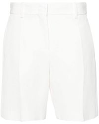 Ermanno Scervino - Tailored Textured Shorts - Lyst
