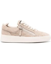 Giuseppe Zanotti - Gz94 Low-Top Suede Sneakers - Lyst