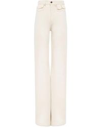 Chloé - Straight-Leg Cotton Jeans - Lyst