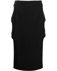 Marco Rambaldi - Cut-Out Midi Skirt - Lyst