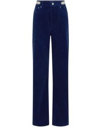 Rabanne - Velvet Trousers - Lyst