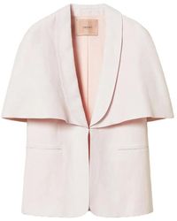 Twinset - Cape Jacket - Lyst