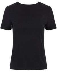 Nina Ricci - Plunging Draped Back T-Shirt - Lyst