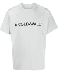 A_COLD_WALL* - Essential Logo-print T-shirt - Lyst